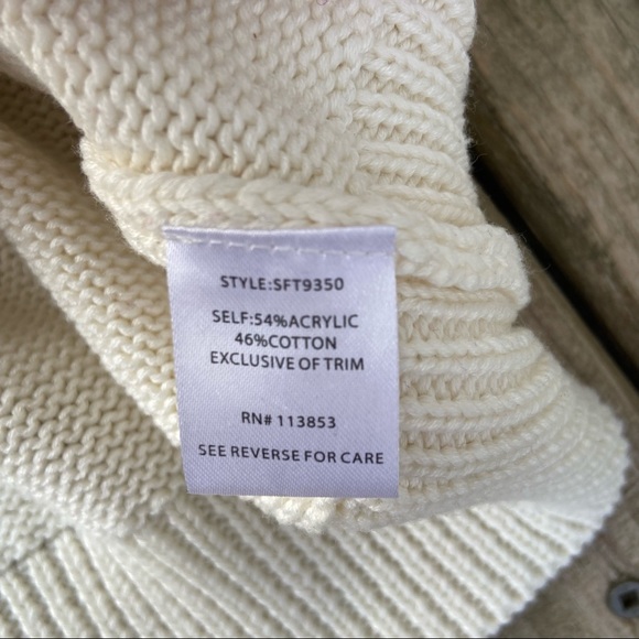 Market & Spruce fair isle elbow patch sweater Stitch Fix - Picture 8 of 8